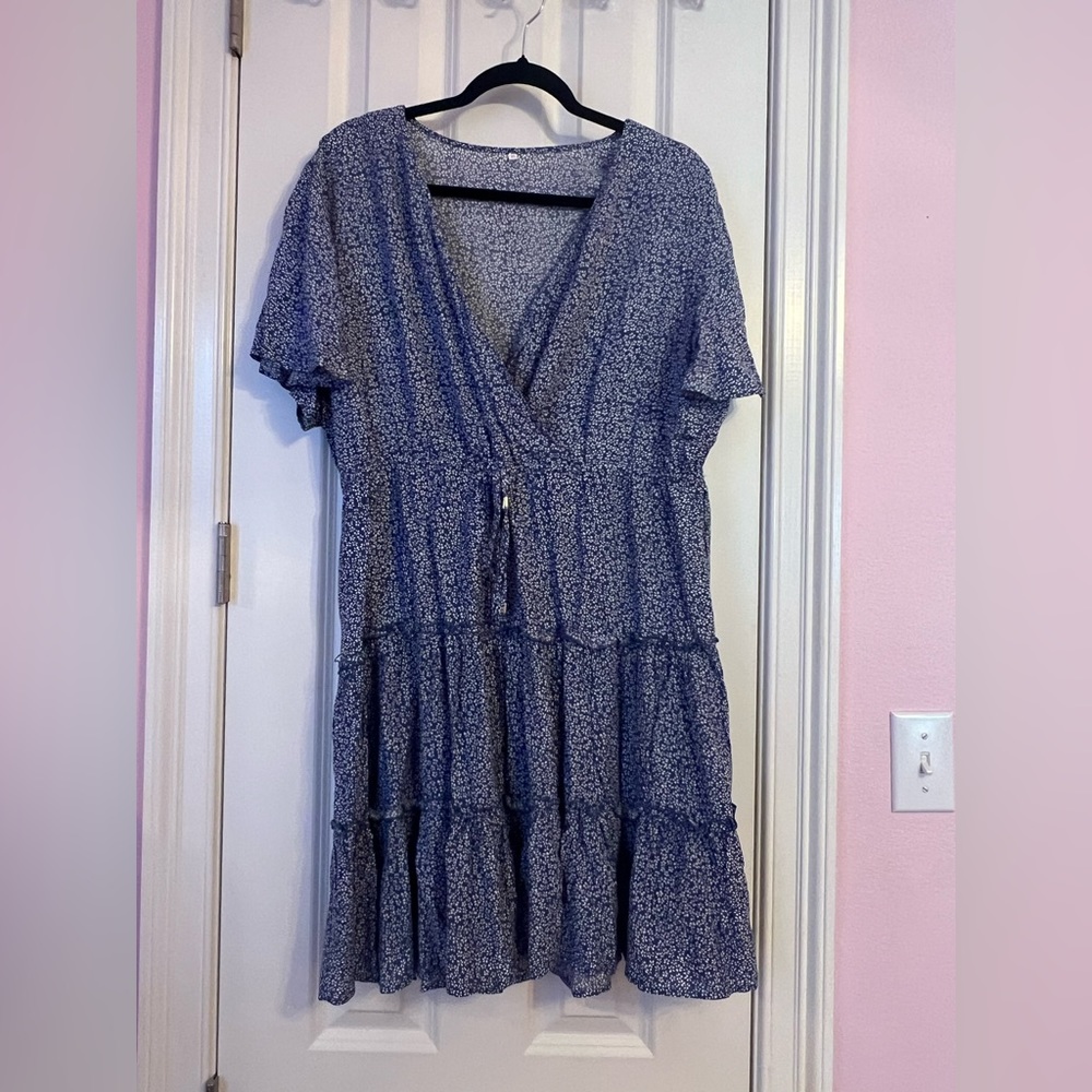 Blue Amazon Dress